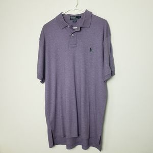 Polo Ralph Lauren Purple Polo Shirt Size L